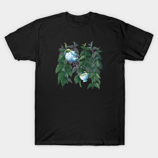 Stinging nettle T-Shirt by Sitenkova